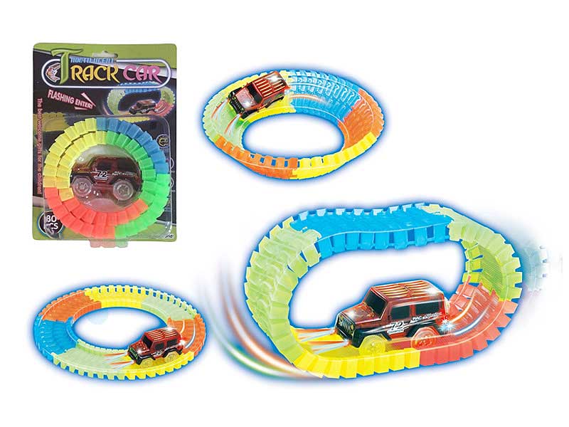 Luminous B/O Rail Car toys
