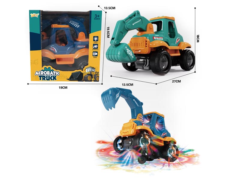 B/O Construction Truck W/L_M(2C) toys