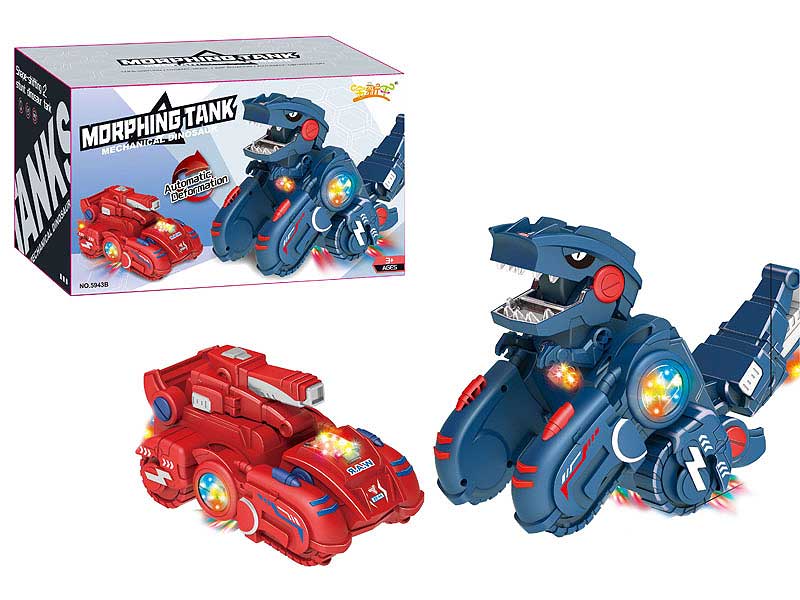B/O Transforms Tank W/L(2C) toys