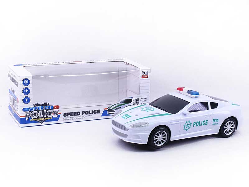 B/O universal Police Car W/L_M toys