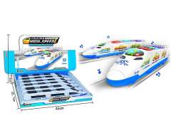 B/O Super Train W/L_M(6in1) toys