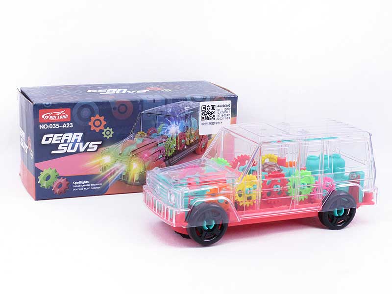 B/O Cross-country Car W/L toys