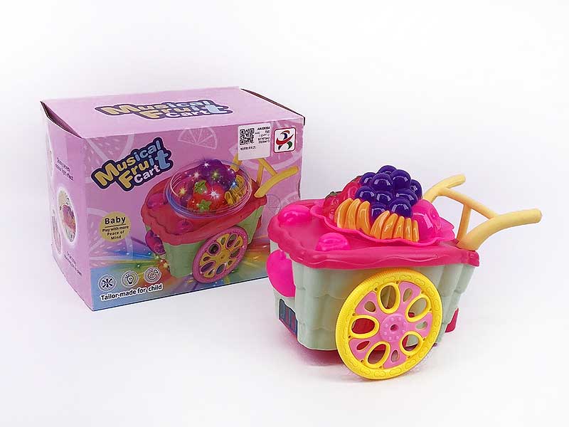 B/O Shopping Fruit Cart(2C) toys