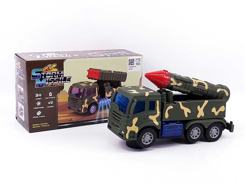 B/O universal Military Car W/L_M toys