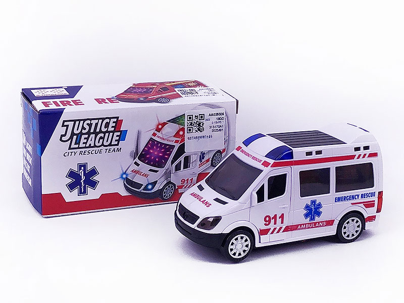 B/O universal Ambulance Car W/L_M toys