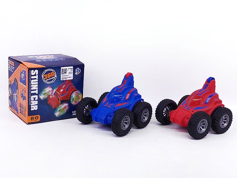 B/O Stunt Tip Lorry W/L_M(2C) toys
