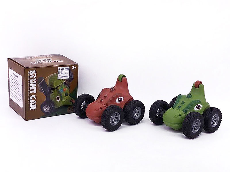 B/O Stunt Tip Lorry W/L_M(2C) toys