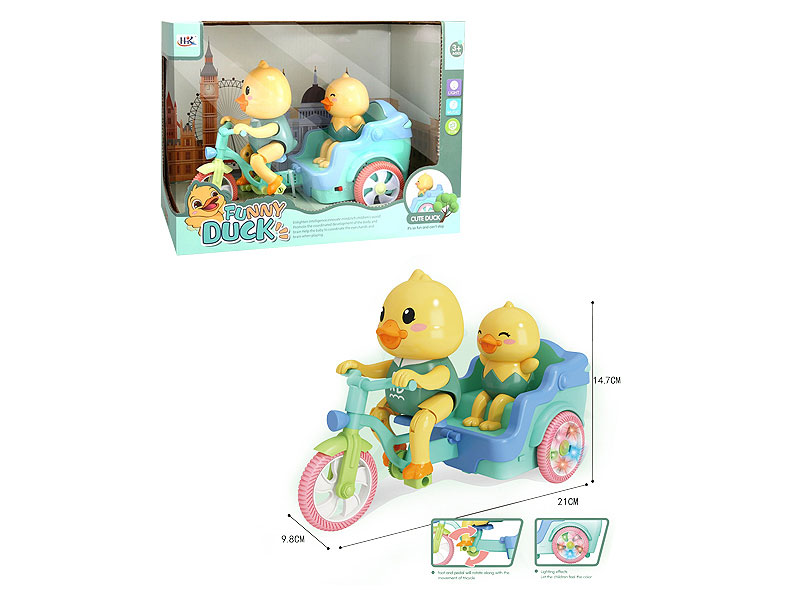 B/O Tricycle W/L_M toys