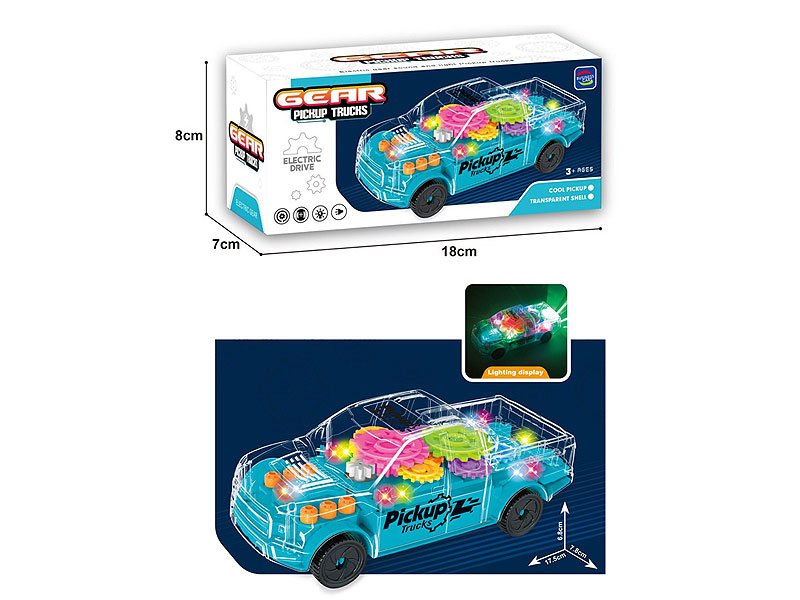 B/O Car W/L_S toys