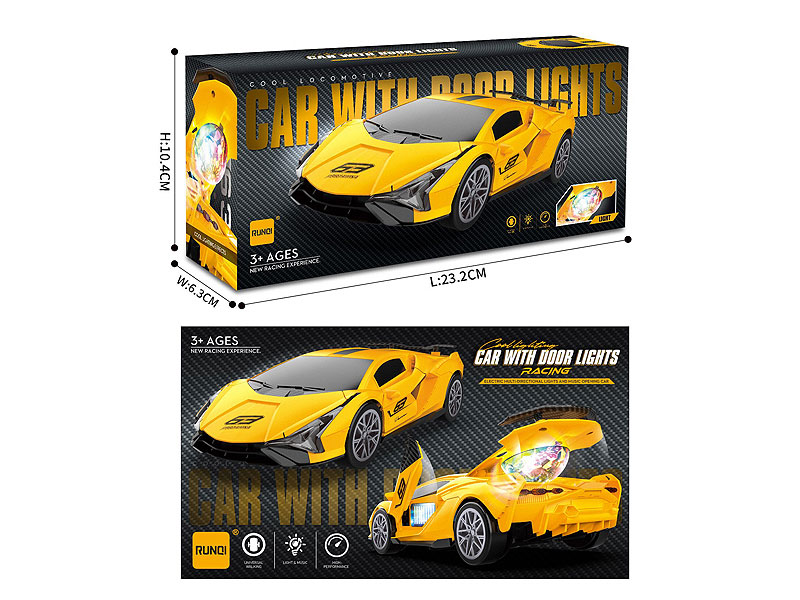 B/O universal Projection Sports Car W/L_M toys