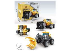 B/O Stunt Construction Truck toys