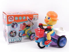 B/O Stunt Tricycle W/L_M toys