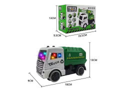 B/O universal Sanitation Truck W/L_M toys