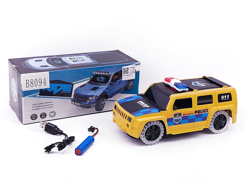 1:16 B/O universal Police Car W/L(2C) toys