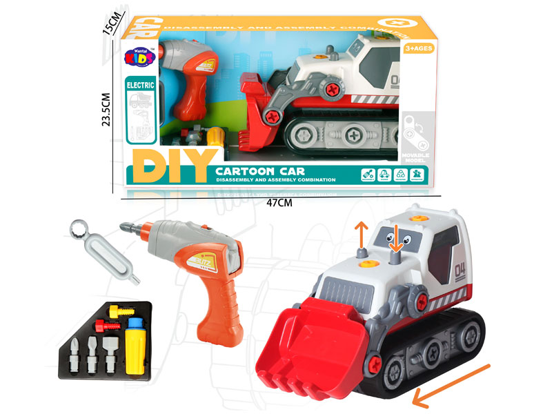 B/O Diy Construction Truck toys