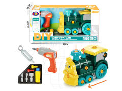 B/O Diy Train Set toys