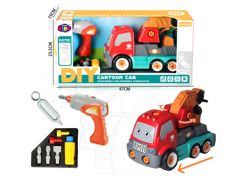 B/O Diy Construction Truck toys