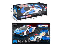 B/O universal Projection Police Car W/L_M toys