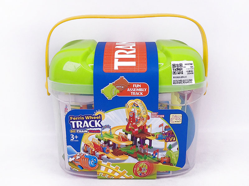 B/O Track Building Block Train toys