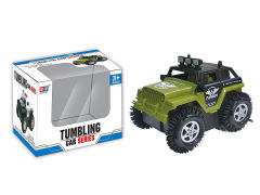 B/O Tumbling Military Car toys