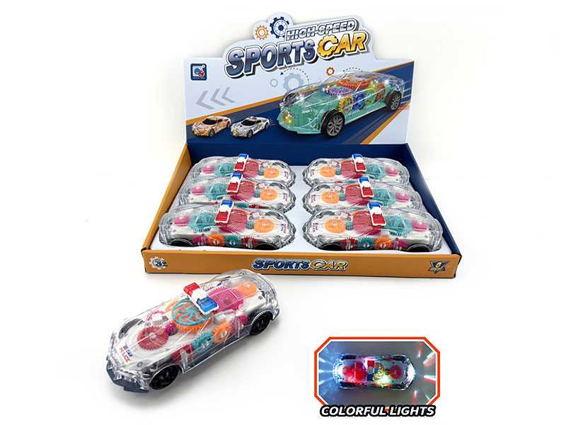 B/O universal Police Car W/L_S(6in1) toys