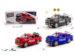 1:16 B/O universal Police Car W/L_M_Charge(3C) toys
