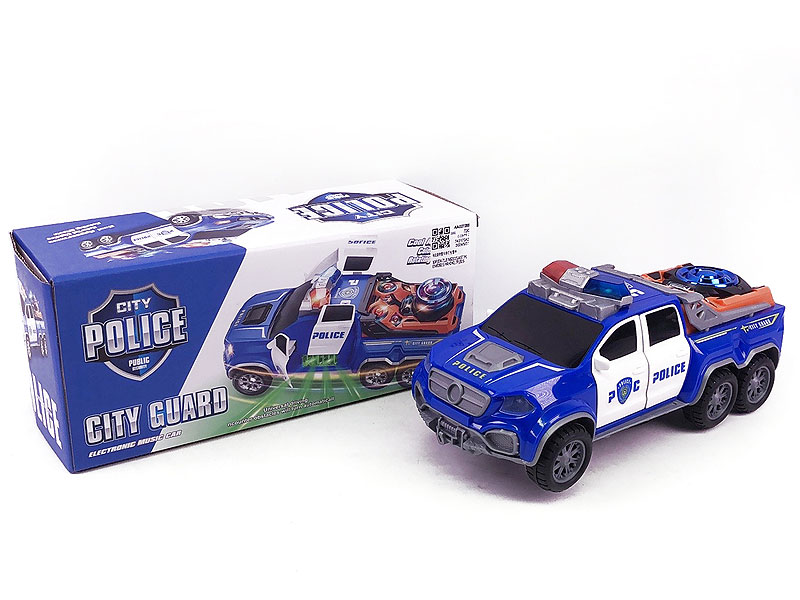 B/O Police Car W/L_S toys