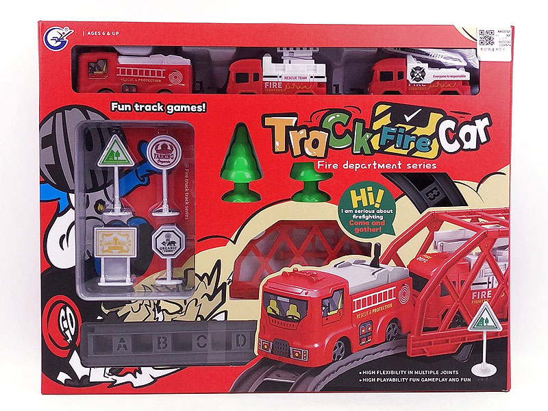 B/O Orbit Fire Engine toys