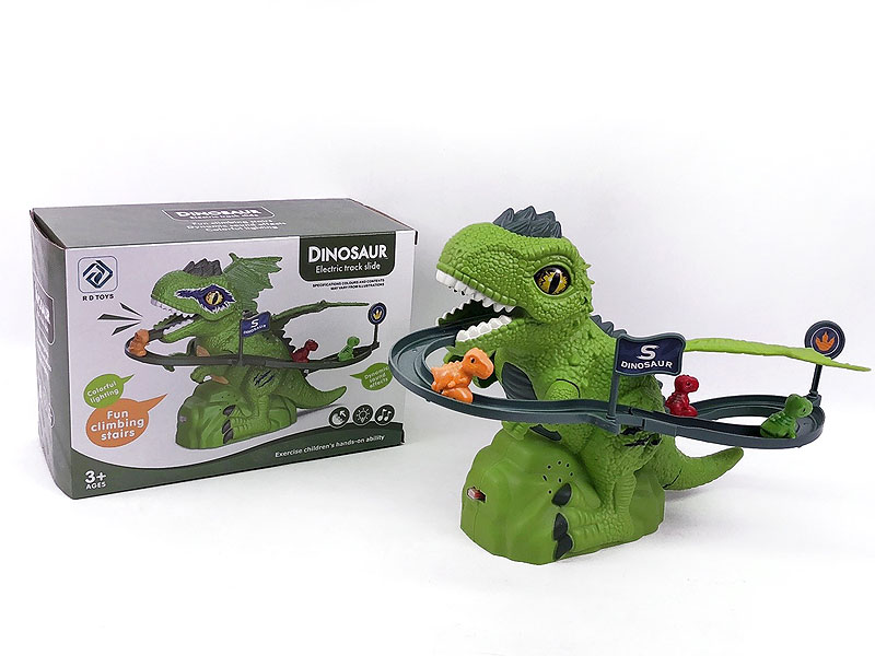 B/O Track Stair Dinosaur W/L_M(2C) toys