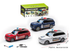 1:16 B/O universal Cross-Country Police Car W/L(3C) toys