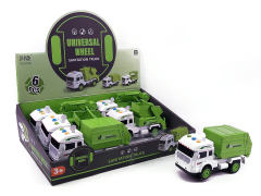 B/O universal Sanitation Truck(6in1) toys