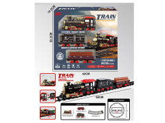 B/O Spray Train Set W/L_S toys