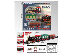 B/O Spray Train Set W/L_S toys