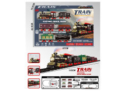 B/O Spray Train Set W/L_S toys