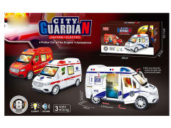 B/O universal Ambulance Car W/L_M(2C) toys