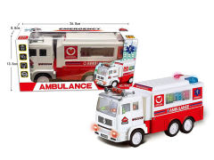 B/O universal Ambulance Car W/L_M toys