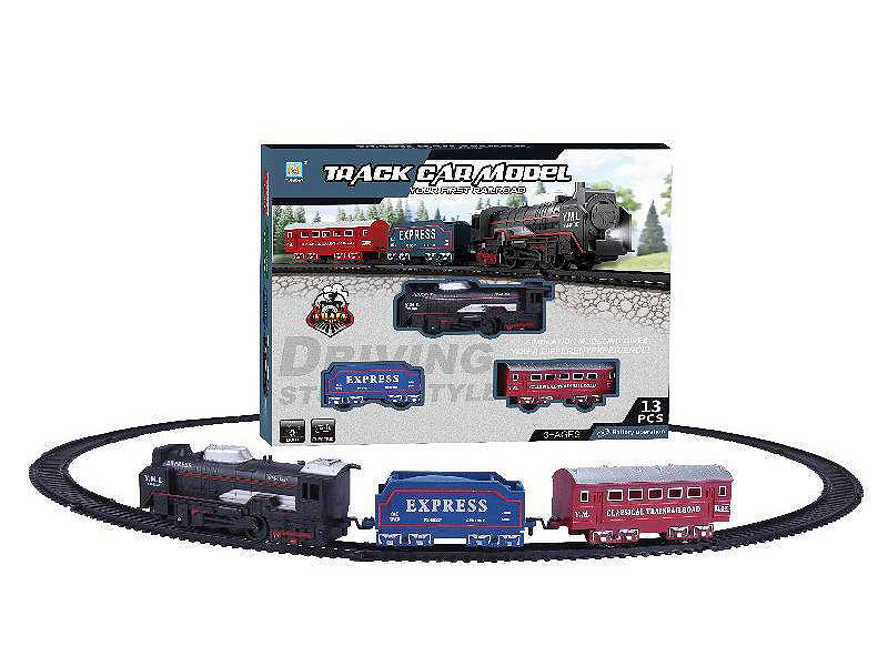B/O Train Set W/L(2S) toys