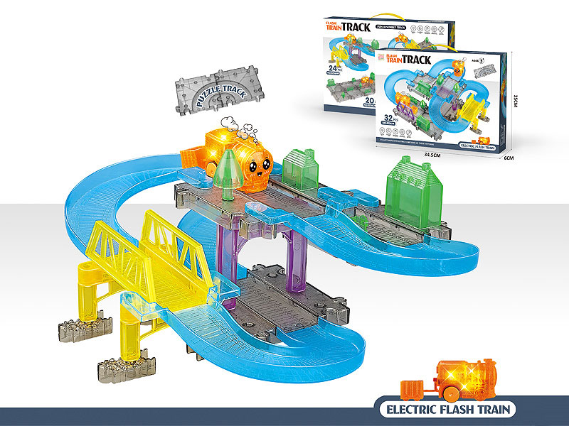 B/O Blocks Orbit Train W/L(2S) toys