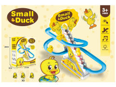 B/O Track Ladder Duck W/L_M toys