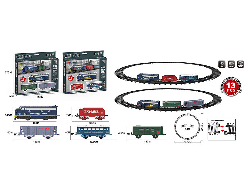 B/O Train Set W/L toys