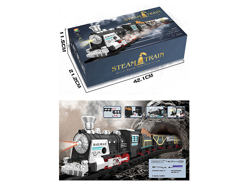 B/O Spray Orbit Train W/L_S toys