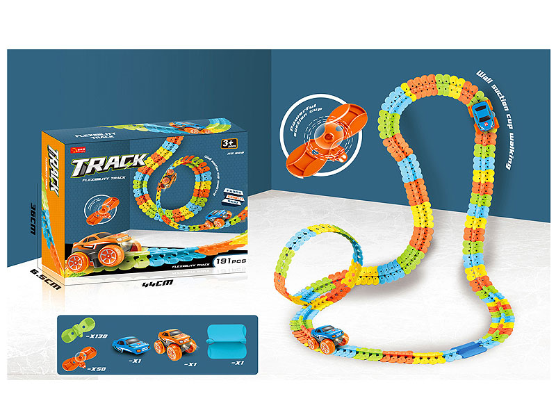 B/O Block Rail Car toys