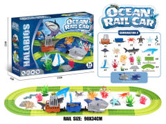 B/O Ocean Rail Car toys