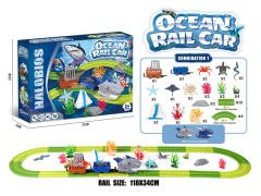B/O Ocean Rail Car toys