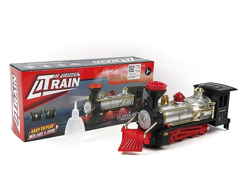 B/O universal Smoke Train W/L_M toys