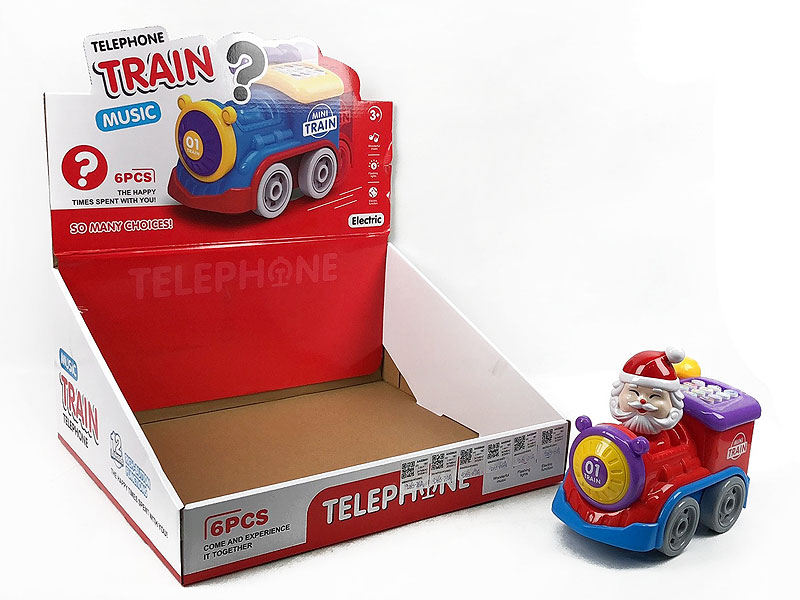 B/O universal Telephone Train W/L_M(6in1) toys