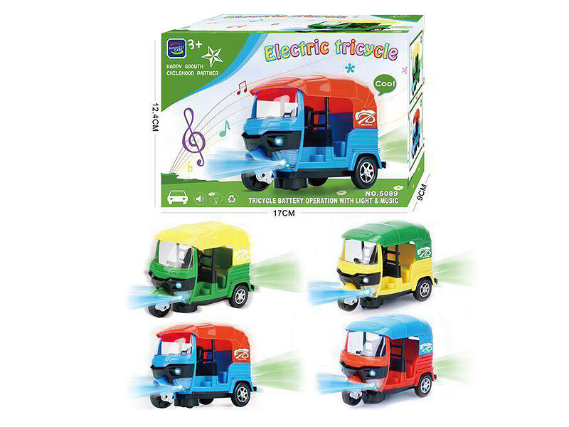 B/O Tricycle W/L toys