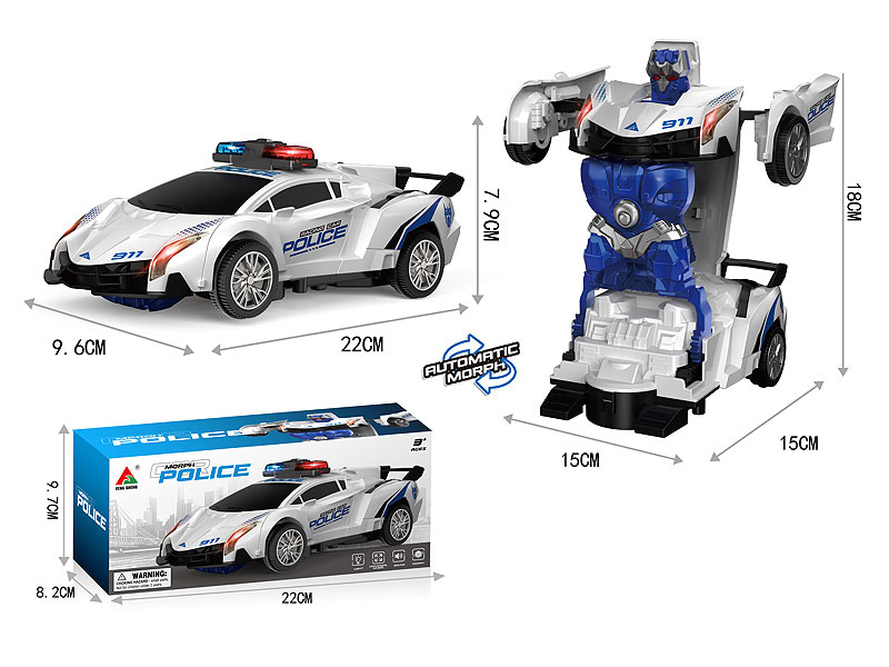 B/O Transforms Police Car toys