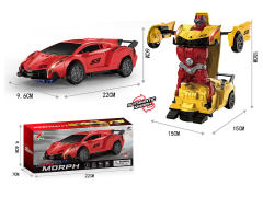 B/O Spray Transforms Car(2C) toys