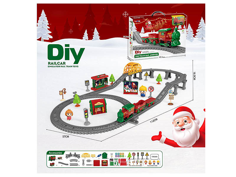 B/O Orbit Train W/M toys